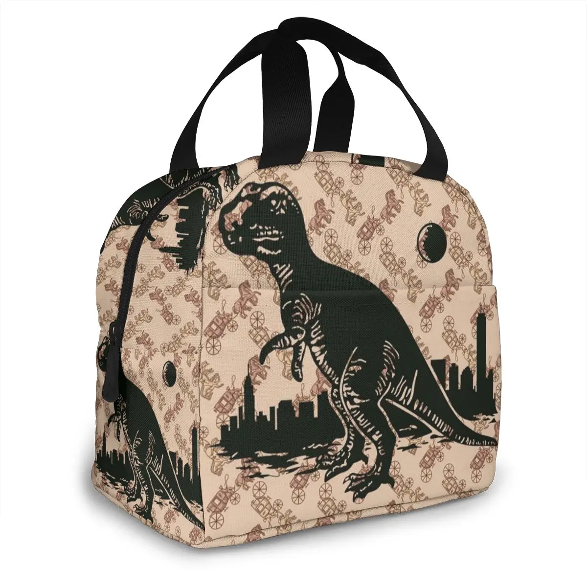 NOISYDESIGNS Mini Thermal Insulated Tote Picnic Lunch Bag Dinosaur Print Cooler Box Handbag Pouch Lunch Bag for Women Kid
NOISYDESIGNS Mini Thermal Insulated Tote Picnic Lunch Bag Dinosaur Print Cooler Box Handbag Pouch Lunch Bag for Women Kid