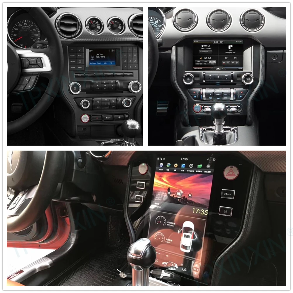 Автомобильный мультимедийный плеер для Ford Mustang GT 2015 2016 - 2020 Android 9 Carplay
Автомобильный мультимедийный плеер для Ford Mustang GT 2015 2016 - 2020 Android 9 Carplay