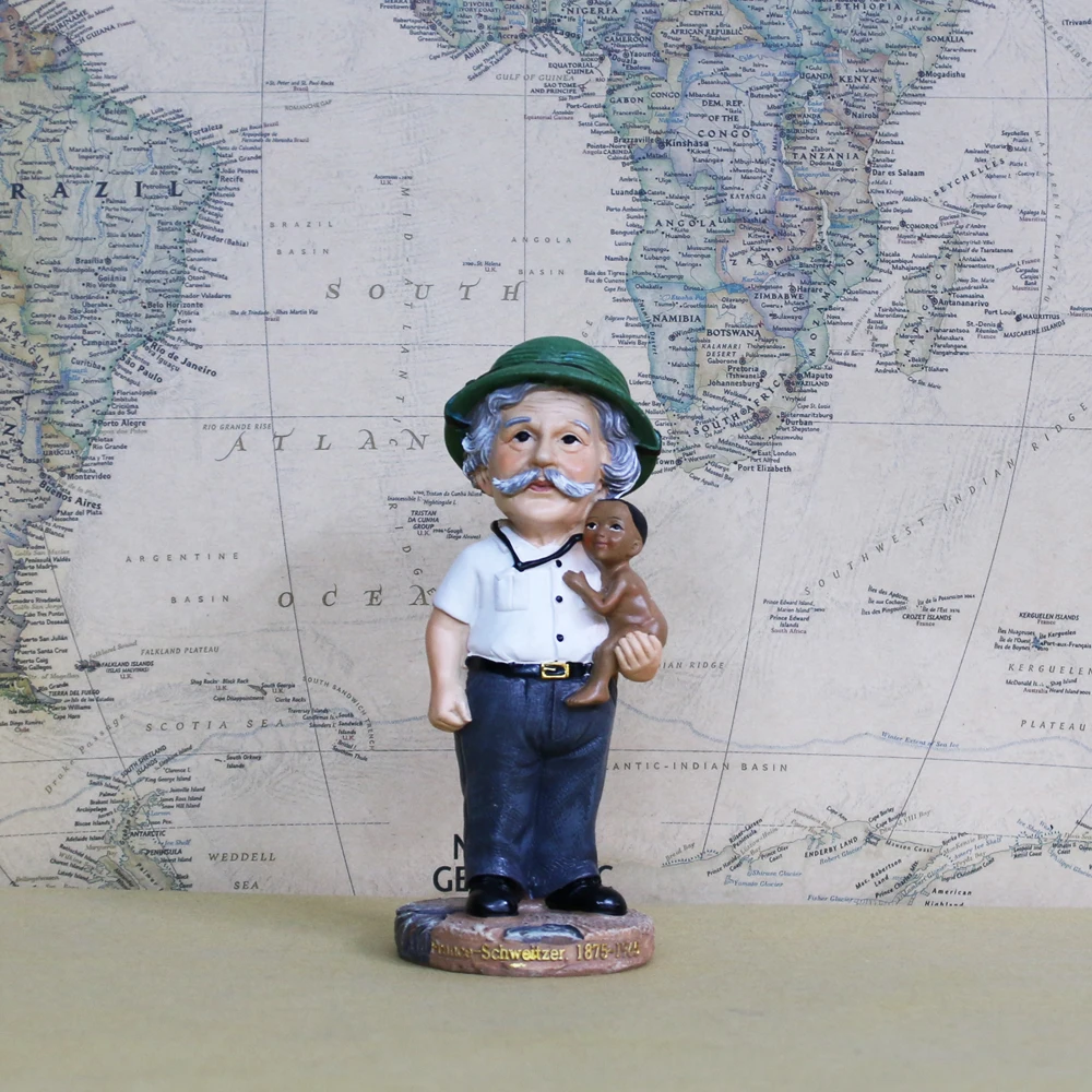 Hot Sale World Famous Person France Germany Albert Schweitzer Philosopher Theologian Figure Model Toys Gift Collect
Hot Sale World Famous Person France Germany Albert Schweitzer Philosopher Theologian Figure Model Toys Gift Collect