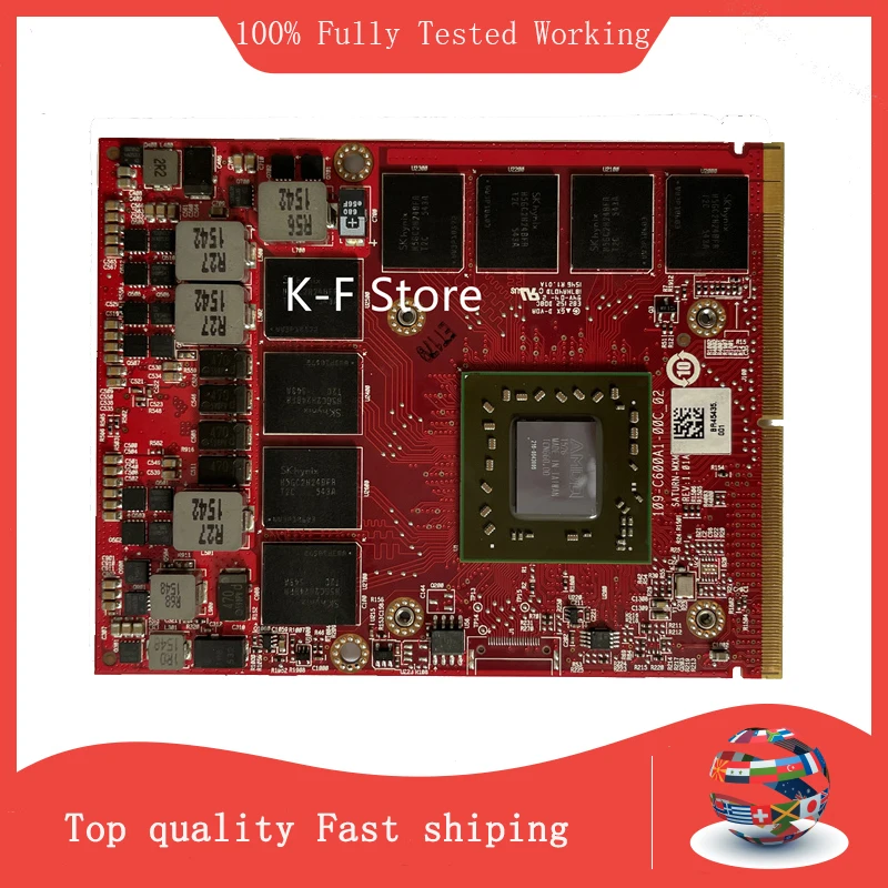 NEW FOR Dell Precision M6800 M6600 M15X FirePro M6100 Video Graphics Card K5WCN 0K5WCN CN-0K5WCN fully tested
NEW FOR Dell Precision M6800 M6600 M15X FirePro M6100 Video Graphics Card K5WCN 0K5WCN CN-0K5WCN fully tested