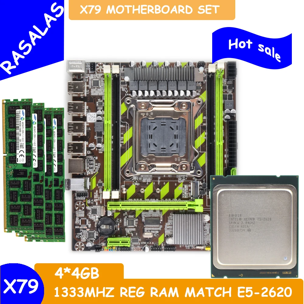 X79 micro-ATX LGA2011 motherboard combo with Xeon E5 2620 and 16GB=4*4GB 1333mhz server ram
X79 micro-ATX LGA2011 motherboard combo with Xeon E5 2620 and 16GB=4*4GB 1333mhz server ram