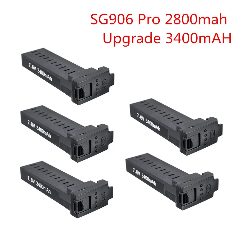 Original battery for SG906 Pro GPS RC drone battery 7.6V 3400MAH Lipo battery accessories SG906 GPS 5G Wifi PFV Drone
Original battery for SG906 Pro GPS RC drone battery 7.6V 3400MAH Lipo battery accessories SG906 GPS 5G Wifi PFV Drone