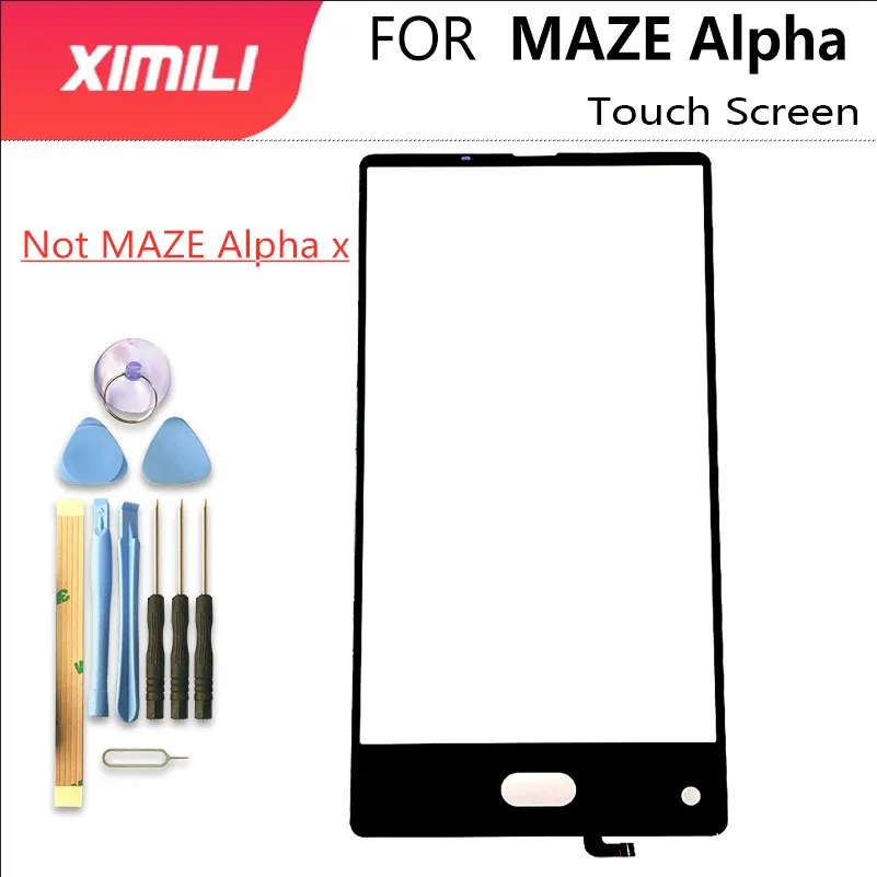 6.0 inch FOR MAZE Alpha Front Glass Screen Lens 100% New Front Touch Screen Glass Outer Lens for MAZE Alpha +Tools
6.0 inch FOR MAZE Alpha Front Glass Screen Lens 100% New Front Touch Screen Glass Outer Lens for MAZE Alpha +Tools