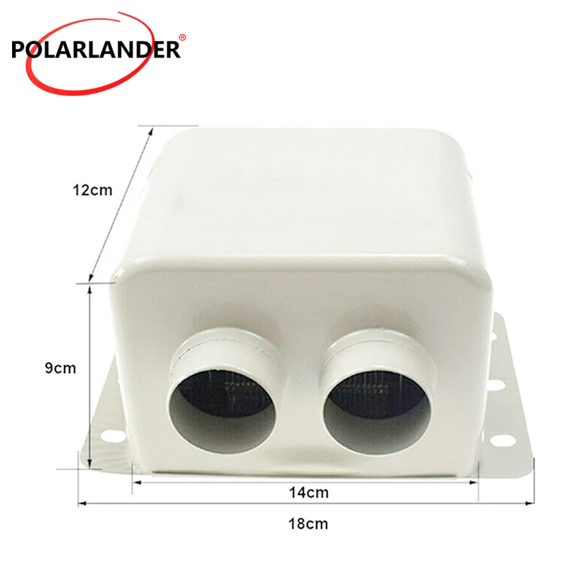 12V/24V Car Electric Heating PTC Double Hole Heating Fan Demister Portable 400W Defrosting Defogging Deicing Heater Warm Leg
12V/24V Car Electric Heating PTC Double Hole Heating Fan Demister Portable 400W Defrosting Defogging Deicing Heater Warm Leg