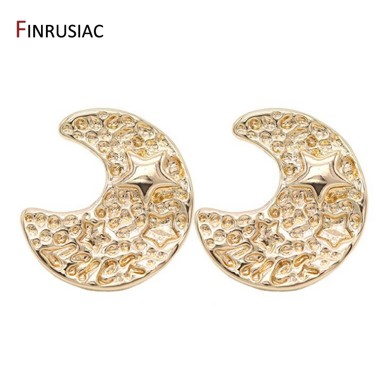 Atmospheric High Quality Moon Earring For Jewelry Making With 14K Gold Plated And 925 Silver Needle Earrings Findings Components
Atmospheric High Quality Moon Earring For Jewelry Making With 14K Gold Plated And 925 Silver Needle Earrings Findings Components