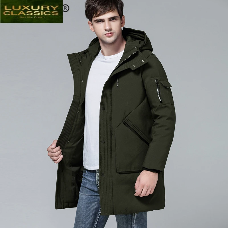 New Brand Men's 2021 Down Jacket Hooded Clothes Streetwear Thick Warm Down Coat Man Fashion Ropa Down Parka Hiver K-8720
New Brand Men's 2021 Down Jacket Hooded Clothes Streetwear Thick Warm Down Coat Man Fashion Ropa Down Parka Hiver K-8720