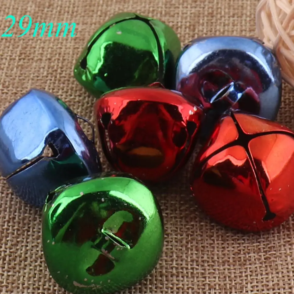 30 Pcs Large Jingle Bells,Christmas Bells,29MM Blue/Green/Red Jingle Bells,Key Chain,Durable Jingle Bells,Pet Collar Bells-Whole
30 Pcs Large Jingle Bells,Christmas Bells,29MM Blue/Green/Red Jingle Bells,Key Chain,Durable Jingle Bells,Pet Collar Bells-Whole