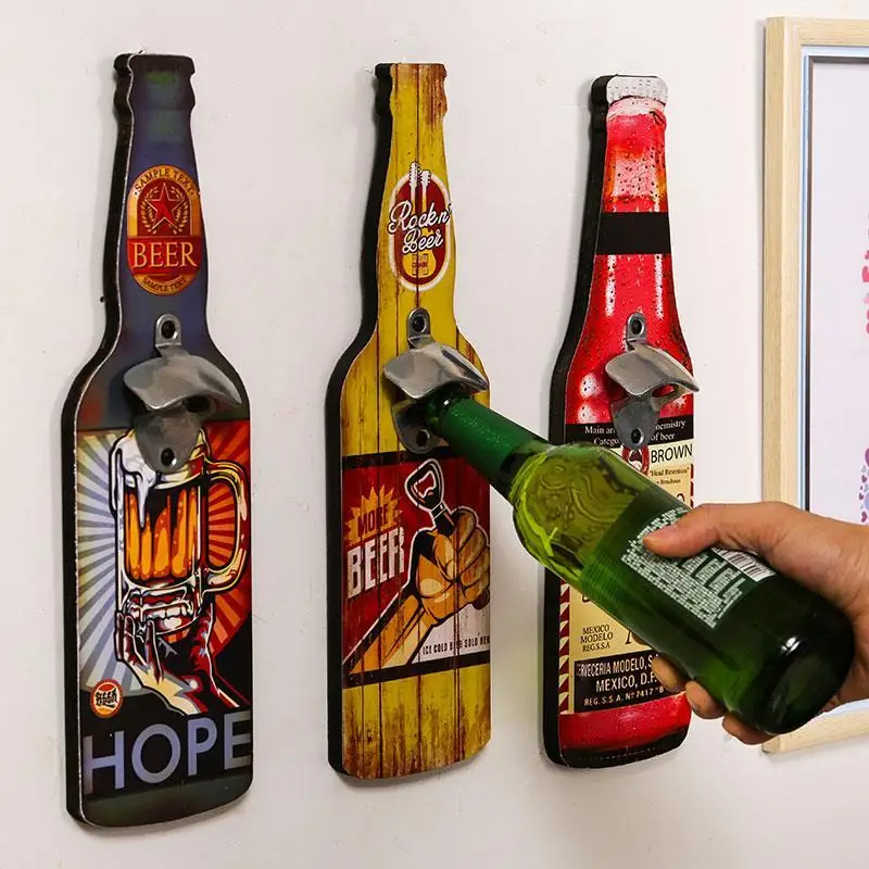 Retro Wall-mounted Beer Bottle Opener Restaurant Wall Wall-mounted Wine Bottle Opener Decoration Hotel Bar Personality Pendant
Retro Wall-mounted Beer Bottle Opener Restaurant Wall Wall-mounted Wine Bottle Opener Decoration Hotel Bar Personality Pendant