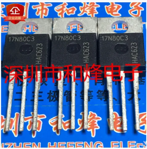 Бесплатная доставка 30 шт. 17N80C3 SPP17N80C3 TO-220
Бесплатная доставка 30 шт. 17N80C3 SPP17N80C3 TO-220
