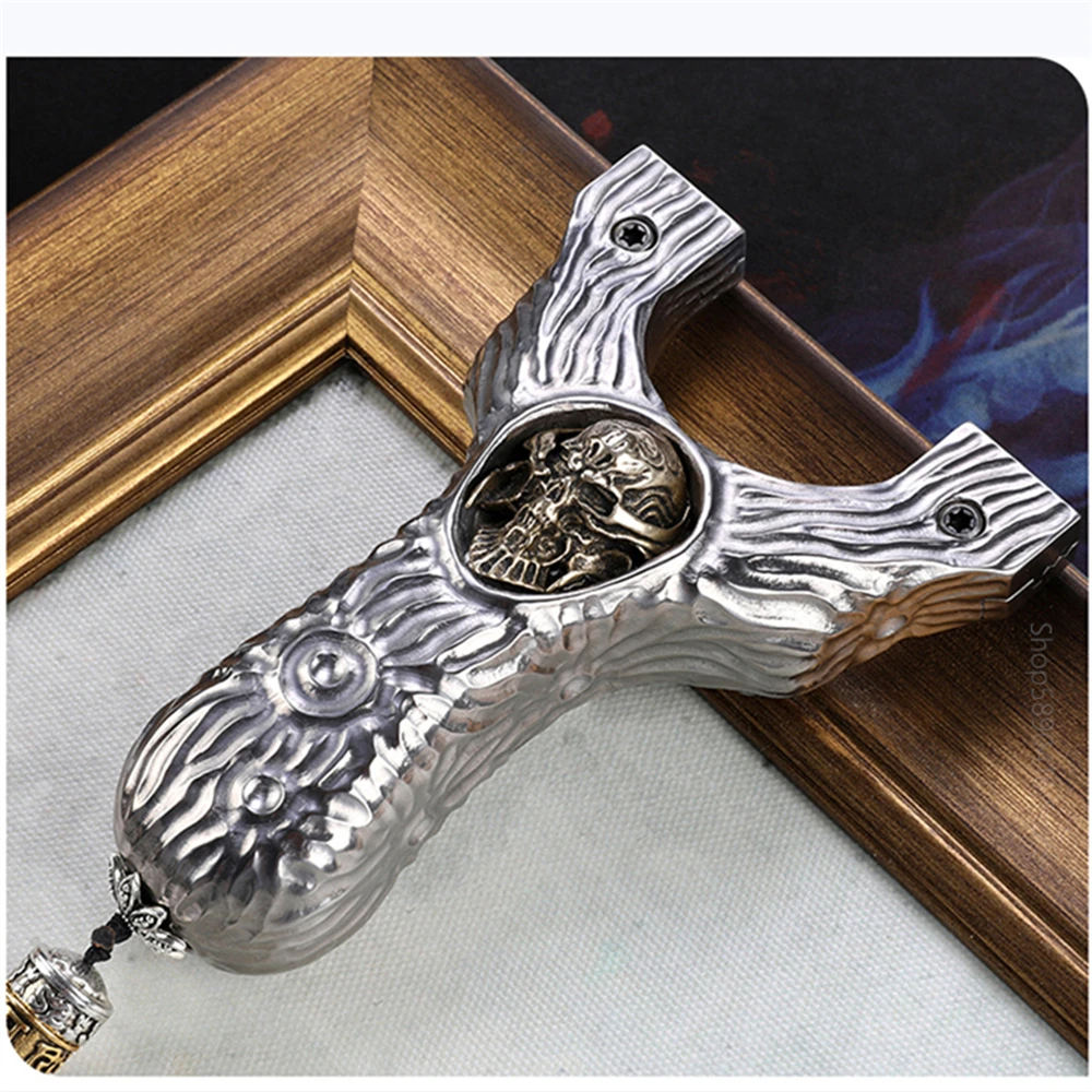 Slingshot Used for Outdoor Professional Shooting Hunting With rubber band Catapult Toy High-end TC21 titanium alloy Slingshot
Slingshot Used for Outdoor Professional Shooting Hunting With rubber band Catapult Toy High-end TC21 titanium alloy Slingshot