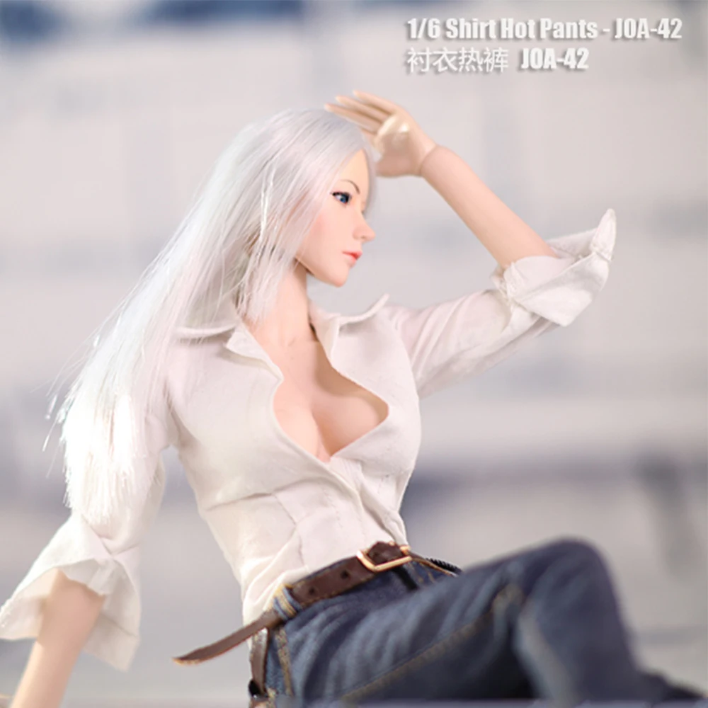JOA-42 1/6 Scale Female Clothing Accessories Sexy Shirt & Jeans Suit Fit For 12" Doll Action Figure
JOA-42 1/6 Scale Female Clothing Accessories Sexy Shirt & Jeans Suit Fit For 12" Doll Action Figure