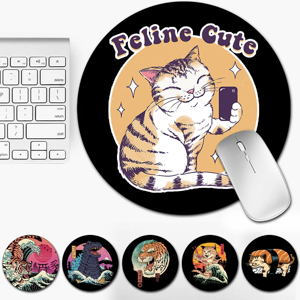 Gaming Mouse Pads 22*22cm Stylish Desktop PU Leather PC Accessories Anime Japan Cat Series Small Waterproof Gamer Desk Mats
Gaming Mouse Pads 22*22cm Stylish Desktop PU Leather PC Accessories Anime Japan Cat Series Small Waterproof Gamer Desk Mats