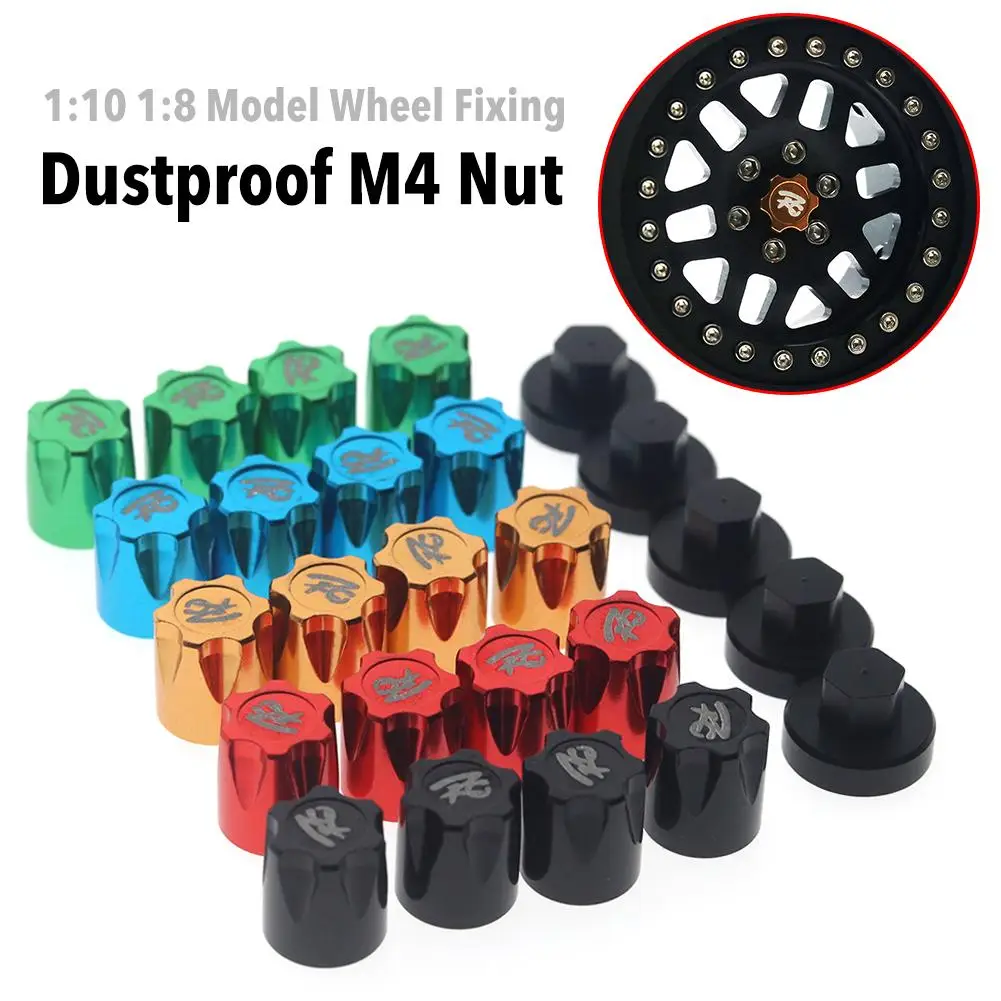 4PCS Remote Control Car Wheel Nut Wheel Center Cap Dustproof M4 Nut With Installation Tool RC Car Part For TRX4 SCX10 90046 D90
4PCS Remote Control Car Wheel Nut Wheel Center Cap Dustproof M4 Nut With Installation Tool RC Car Part For TRX4 SCX10 90046 D90