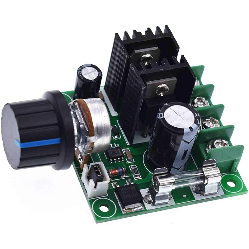 12V-40V 32V 10A Auto PWM DC Motor Speed Controller Regulator Governor with Knob Switch Volt Regulator Dimmer 400W Board Module
12V-40V 32V 10A Auto PWM DC Motor Speed Controller Regulator Governor with Knob Switch Volt Regulator Dimmer 400W Board Module