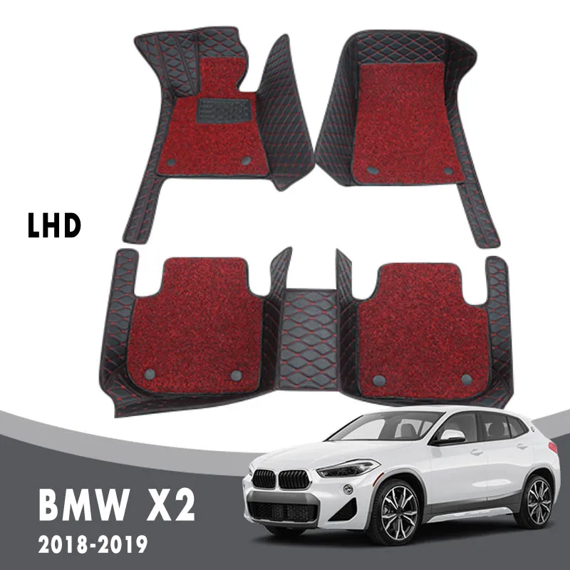 Автомобильные коврики для BMW X2 2019 2018 ковры Роскошные двухслойные проволочные петли автомобильные аксессуары для интерьера защитная кожа на заказ
Автомобильные коврики для BMW X2 2019 2018 ковры Роскошные двухслойные проволочные петли автомобильные аксессуары для интерьера защитная кожа на заказ