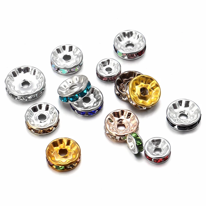 Louleur High Quality Rhinestone Crystal Beads Rondelle Loose Spacer Beads For DIY Jewelry Making Accessories Supplie Wholesale
Louleur High Quality Rhinestone Crystal Beads Rondelle Loose Spacer Beads For DIY Jewelry Making Accessories Supplie Wholesale