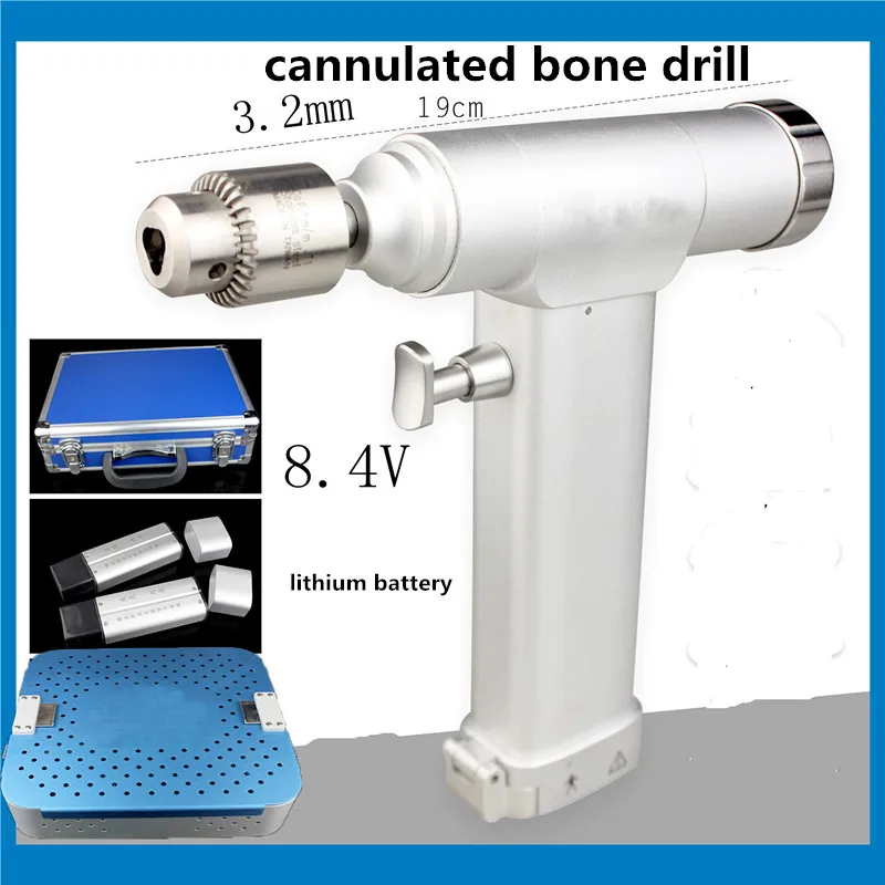 small pet orthopedic instrument medical miniature cannulated bone drill hand foot surgery hollow electric drill lithium battey
small pet orthopedic instrument medical miniature cannulated bone drill hand foot surgery hollow electric drill lithium battey