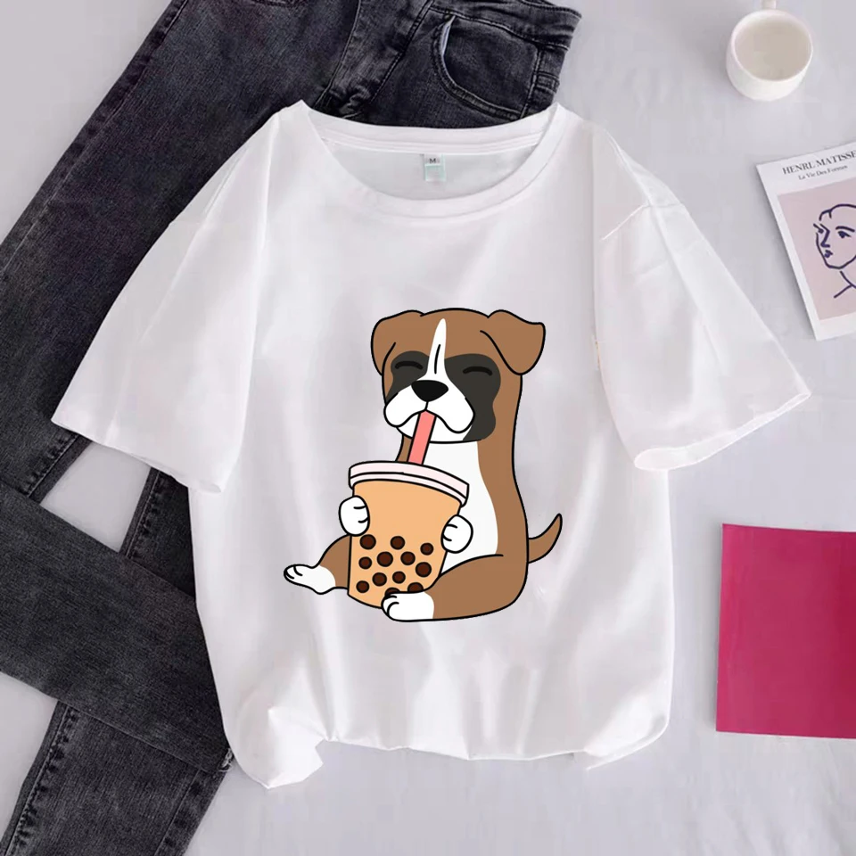 Women Tshirts Cartoon Dog Print T Shirt Graphic Tees Ullzang Female Casual White Tops Funny Streetwear Harajuku Women Tshirts
Women Tshirts Cartoon Dog Print T Shirt Graphic Tees Ullzang Female Casual White Tops Funny Streetwear Harajuku Women Tshirts