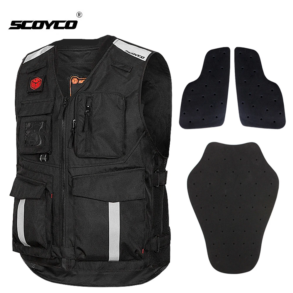 SCOYCO Motorcycle Jacket Summer Mesh Moto Breathable Motocross Vest Off-Road Riding Motorbike Reflective Vest Motocross Outfit
SCOYCO Motorcycle Jacket Summer Mesh Moto Breathable Motocross Vest Off-Road Riding Motorbike Reflective Vest Motocross Outfit