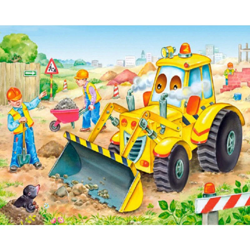 Yumeart DIY Diamond Embroidery Excavator Workers Diamond Painting by Number Cross Stitch 3D Diamond Mosaic Handicrafts Wall Art
Yumeart DIY Diamond Embroidery Excavator Workers Diamond Painting by Number Cross Stitch 3D Diamond Mosaic Handicrafts Wall Art