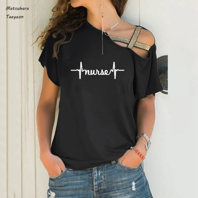 funny Nurse Heartbeat t shirt women Cotton Casual Funny t shirt Lady Girl Top Tee summer Short sleeve oversized t shirt
funny Nurse Heartbeat t shirt women Cotton Casual Funny t shirt Lady Girl Top Tee summer Short sleeve oversized t shirt