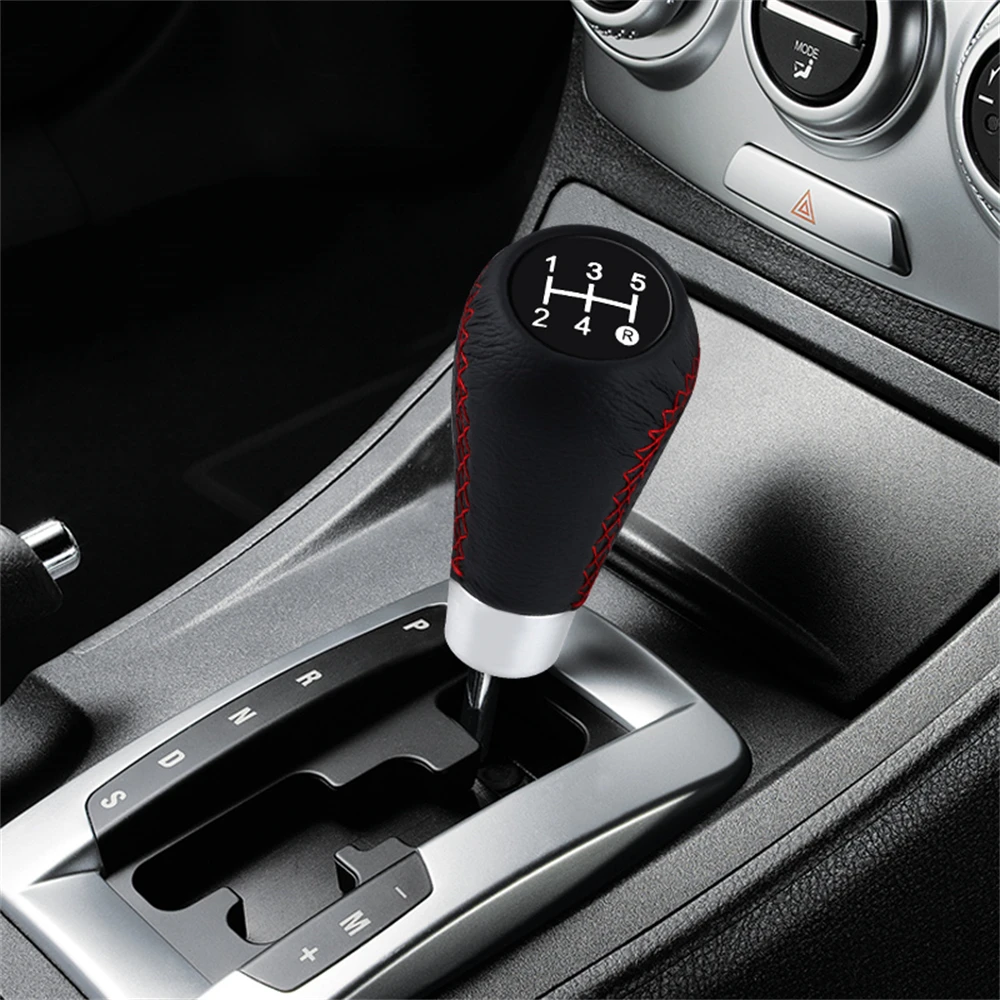 Автомобильная кожаная алюминиевая ручка переключения передач, рычаг переключения передач из сплава, подходит для Honda Toyota Nissan Mitsubishi Ford
Автомобильная кожаная алюминиевая ручка переключения передач, рычаг переключения передач из сплава, подходит для Honda Toyota Nissan Mitsubishi Ford