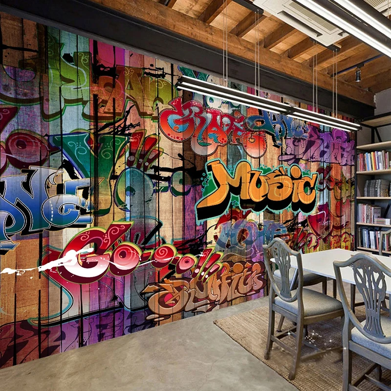 Custom Photo 3D Graffiti Art Wall Painting Bar KTV Cafe Dining Room Living Room Background Wall Decoration Papier Peint Mural 3D
Custom Photo 3D Graffiti Art Wall Painting Bar KTV Cafe Dining Room Living Room Background Wall Decoration Papier Peint Mural 3D