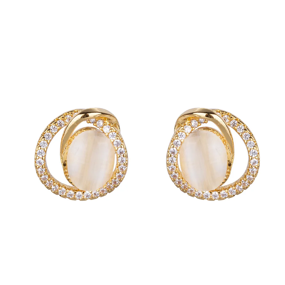 100% 14K Gold Diamond Jewelry Stud Earring for Women Bohemia Engagement Irregular Aros Mujer Oreja 14 K Gold Earring Box
100% 14K Gold Diamond Jewelry Stud Earring for Women Bohemia Engagement Irregular Aros Mujer Oreja 14 K Gold Earring Box
