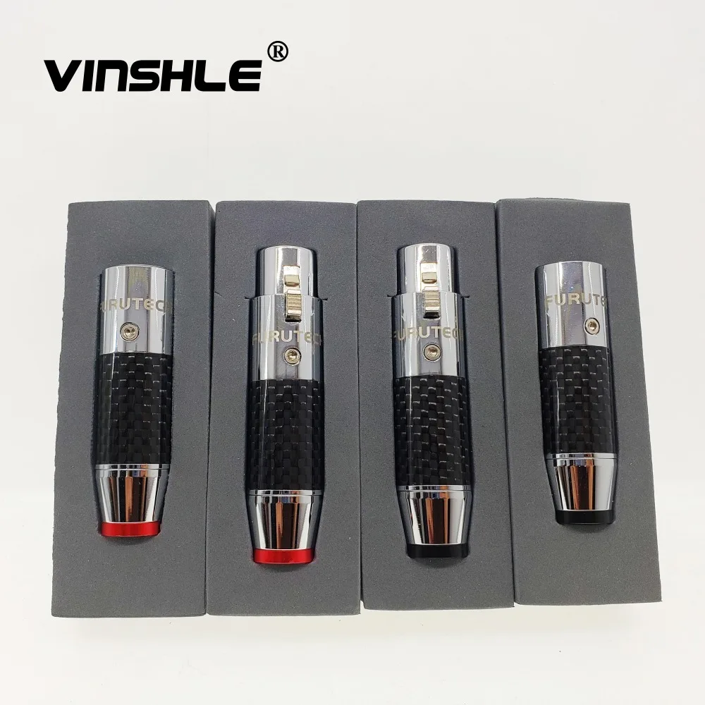 HIFI Furutech CF-601M(R) CF-602F(R) с родиевым покрытием XLR, разъем из углеродного волокна
HIFI Furutech CF-601M(R) CF-602F(R) с родиевым покрытием XLR, разъем из углеродного волокна