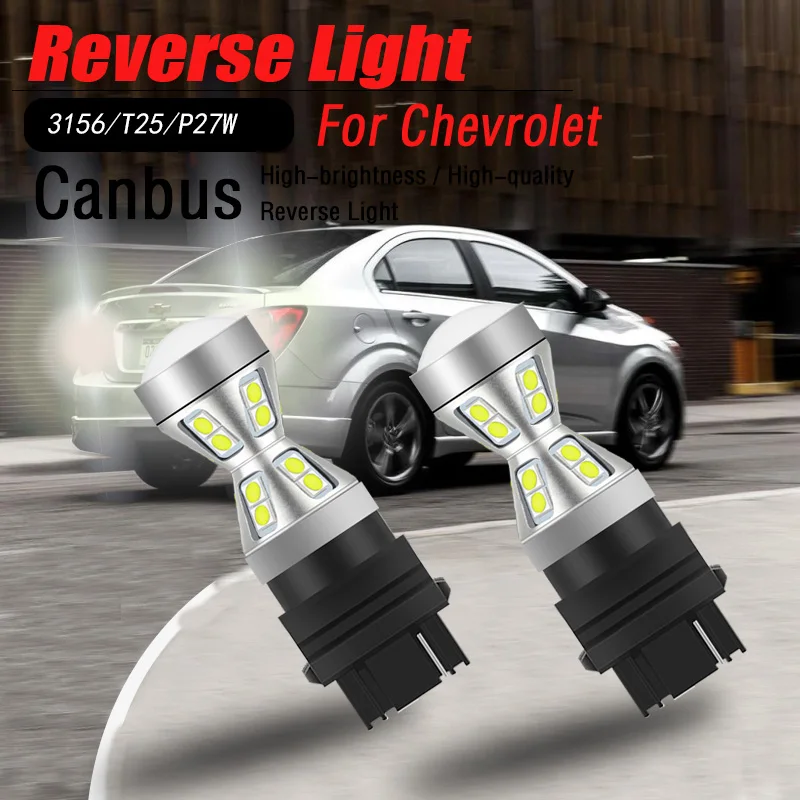 2x LED Reverse Light Lamp T25 3156 For Chevrolet Blazer Camaro Cavalier Corvette Malibu Tahoe Colorado Volt Orlando Trailblazer
2x LED Reverse Light Lamp T25 3156 For Chevrolet Blazer Camaro Cavalier Corvette Malibu Tahoe Colorado Volt Orlando Trailblazer