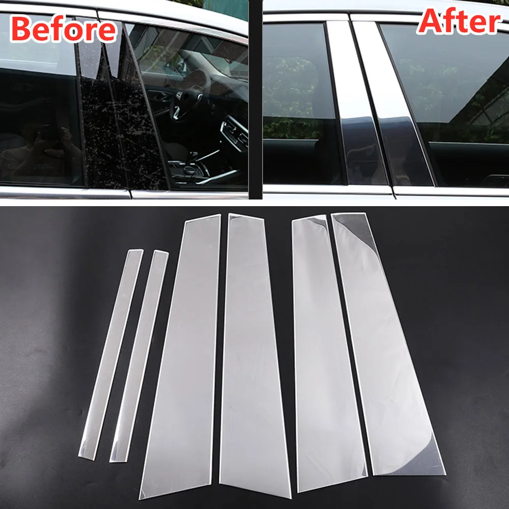 For BMW 3 Series 2020 Aluminum Alloy Car Window Pillar Trim Styling Exterior Car Moldings 6Pcs/set
For BMW 3 Series 2020 Aluminum Alloy Car Window Pillar Trim Styling Exterior Car Moldings 6Pcs/set