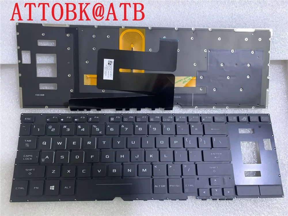 Czech/French/Latin/SP/US/Italy/Arabic Laptop Keyboard For ASUS ROG ZEPHYRUS GX501G GX501GI GX501GS gx501g gx501gi Backlight
Czech/French/Latin/SP/US/Italy/Arabic Laptop Keyboard For ASUS ROG ZEPHYRUS GX501G GX501GI GX501GS gx501g gx501gi Backlight