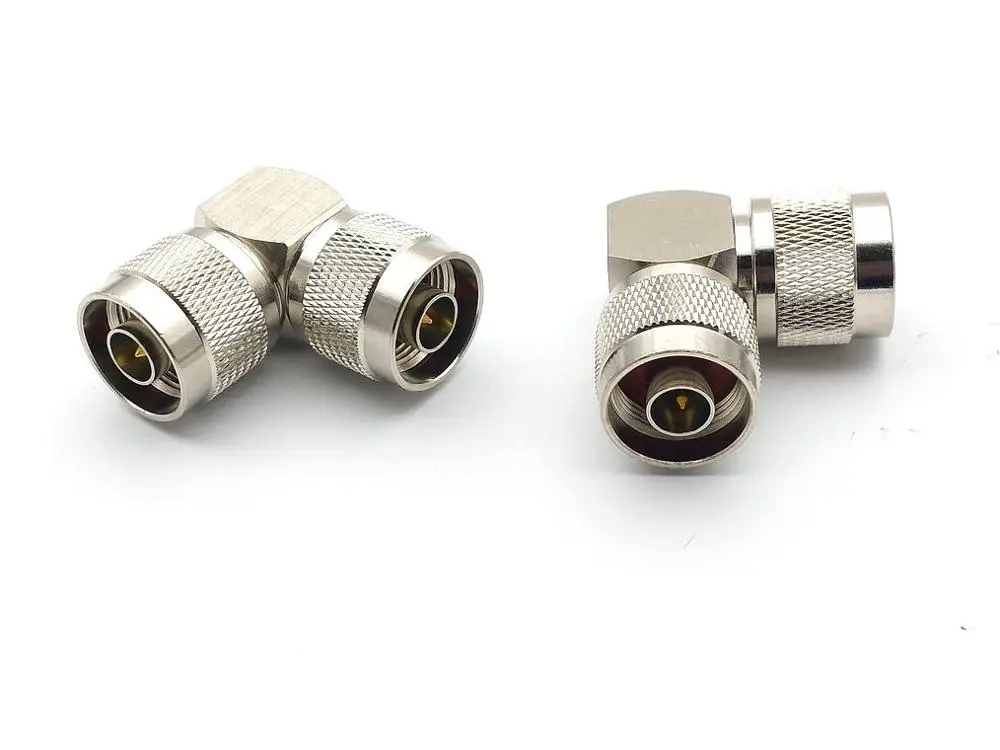 10PCS BRASS N type male plug to N type male plug RA RF Coaxial Connector Adapter
10PCS BRASS N type male plug to N type male plug RA RF Coaxial Connector Adapter