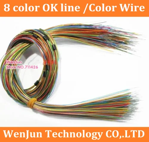 8 color ok line Eight color ok line 500mm length Electronic wire 8 color ok wire Single core wire -200pcs/lot
8 color ok line Eight color ok line 500mm length Electronic wire 8 color ok wire Single core wire -200pcs/lot