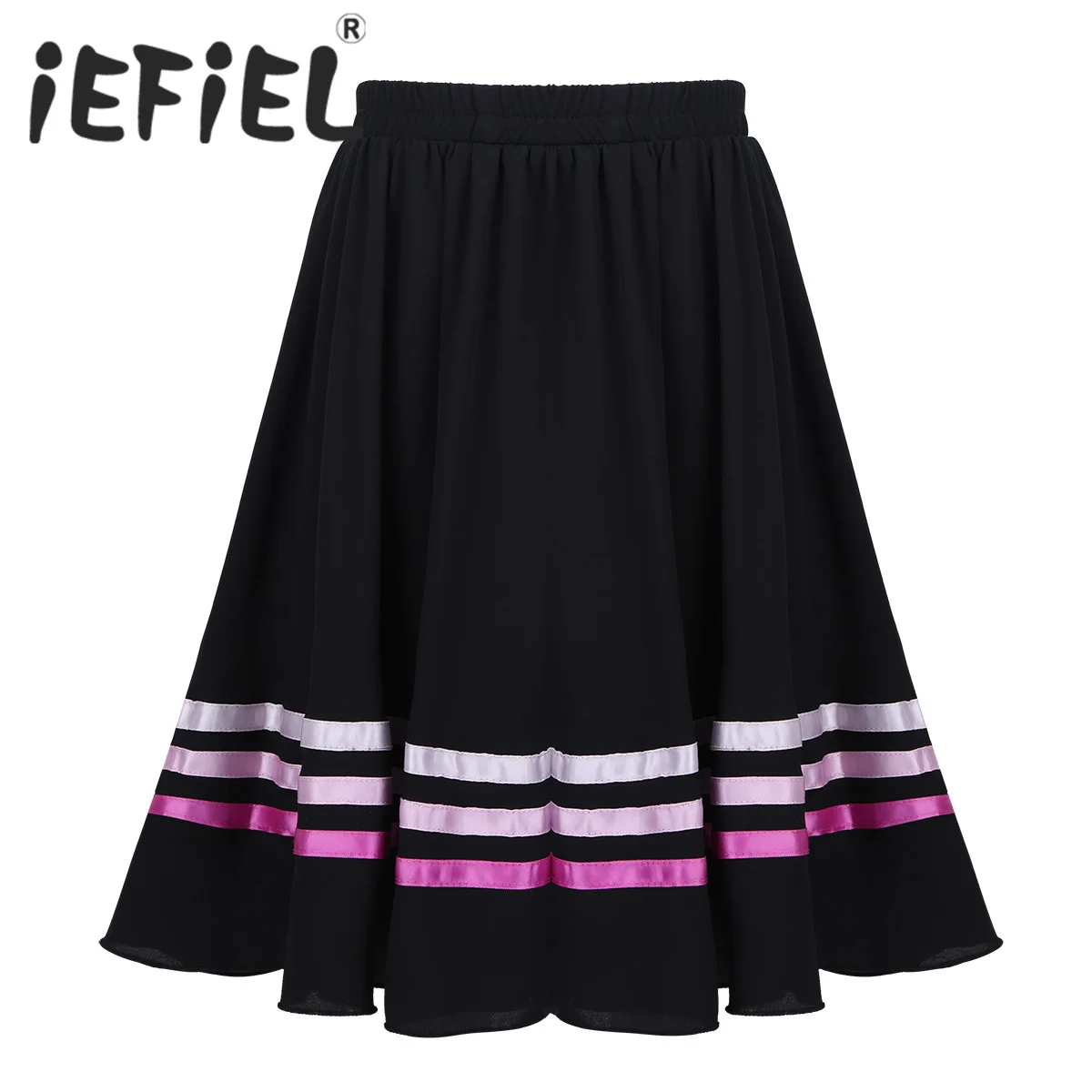 Kids Girls School Uniform Pleated Skirt Chiffon Pull-On Full Circle Ribbons Decorated Skirt Dance Dress for Stage Performance
Kids Girls School Uniform Pleated Skirt Chiffon Pull-On Full Circle Ribbons Decorated Skirt Dance Dress for Stage Performance