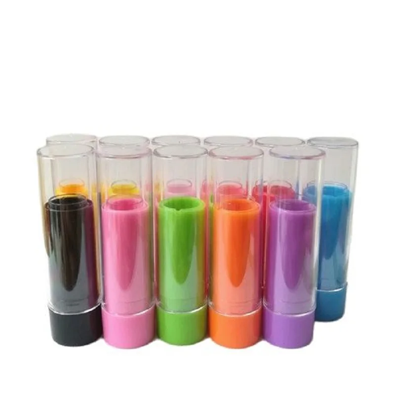 100pcs/lot Small Lip Balm Sample Tube with Clear Cap, 9mm Colorful Mini Lipstick Tube, Lovely Lip Blam Packaging Bottle
100pcs/lot Small Lip Balm Sample Tube with Clear Cap, 9mm Colorful Mini Lipstick Tube, Lovely Lip Blam Packaging Bottle