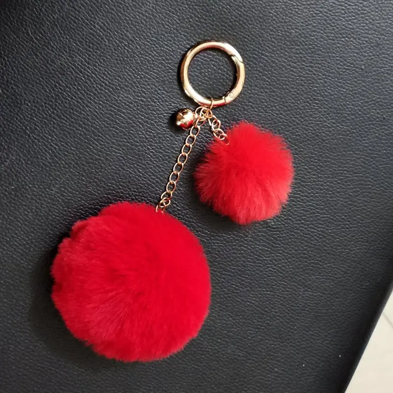 28 Colors High Quality Pompons Key Chain Faux Beaver Fur Puff Ball Key Holder Fluffy Bunny Pom Keyring Bag Charms Car Pendant 12
28 Colors High Quality Pompons Key Chain Faux Beaver Fur Puff Ball Key Holder Fluffy Bunny Pom Keyring Bag Charms Car Pendant 12