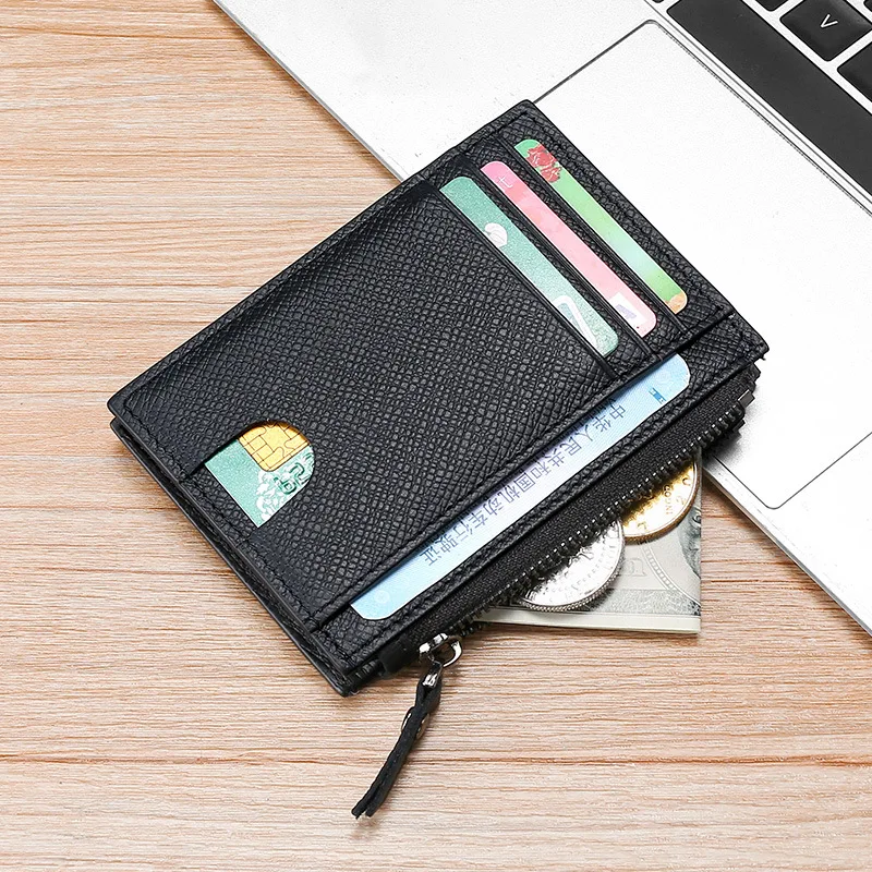 Ultra Thin Men Genuine Leather Card Holder Bag Mini Small Coin Purse Pouch Business Card Slot Pocket Credit Bank Cards Case
Ultra Thin Men Genuine Leather Card Holder Bag Mini Small Coin Purse Pouch Business Card Slot Pocket Credit Bank Cards Case