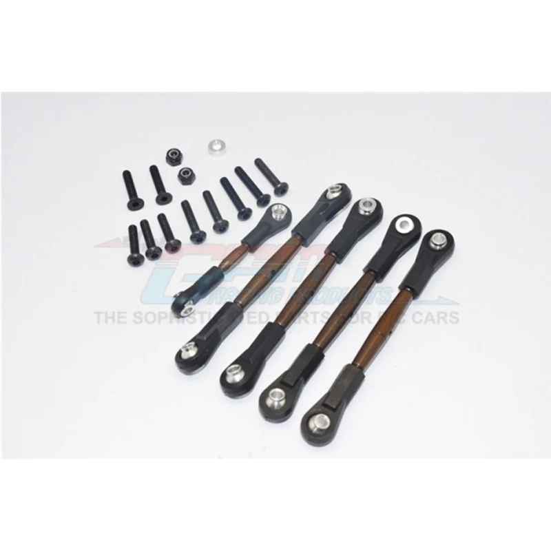 GPM SPRING STEEL COMPLETED ANTI-THREAD TIE ROD WITH BLACK PLASTIC ENDS For AXIAL YETI SCORE AX90068 RC Upgrade
GPM SPRING STEEL COMPLETED ANTI-THREAD TIE ROD WITH BLACK PLASTIC ENDS For AXIAL YETI SCORE AX90068 RC Upgrade