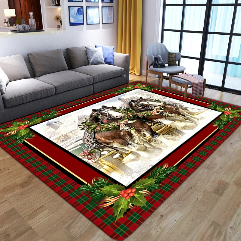 Рождественские ковры для гостиной, спальни, коврики с 3D рисунком Рождества, нескользящий коврик для украшения дома, Новогодний подарок
Рождественские ковры для гостиной, спальни, коврики с 3D рисунком Рождества, нескользящий коврик для украшения дома, Новогодний подарок