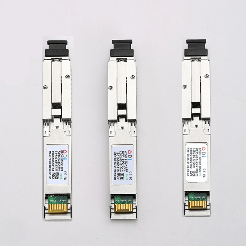E/GXPON SFP ONU Stick с разъемом MAC SC (1,244 Гбит/с/2,55G)802.3ah 1490/1,25 нм pon модуль DDM 2,5/G XPON E/GXPON
E/GXPON SFP ONU Stick с разъемом MAC SC (1,244 Гбит/с/2,55G)802.3ah 1490/1,25 нм pon модуль DDM 2,5/G XPON E/GXPON