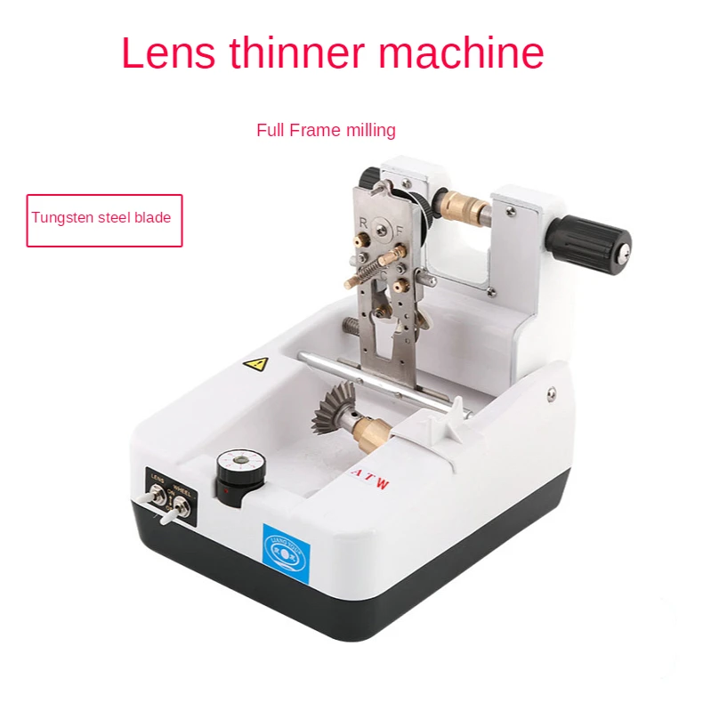 Optical shop equipment Half-frame lens slotting machine Drawing machine Stainless steel processing machine Glasses lens slotting
Optical shop equipment Half-frame lens slotting machine Drawing machine Stainless steel processing machine Glasses lens slotting