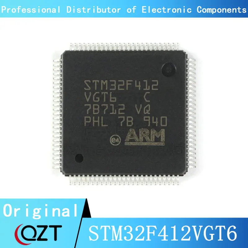 10pcs/lot STM32F412 STM32F412VG STM32F412VGT6 LQFP-100 Microcontroller chip New spot
10pcs/lot STM32F412 STM32F412VG STM32F412VGT6 LQFP-100 Microcontroller chip New spot