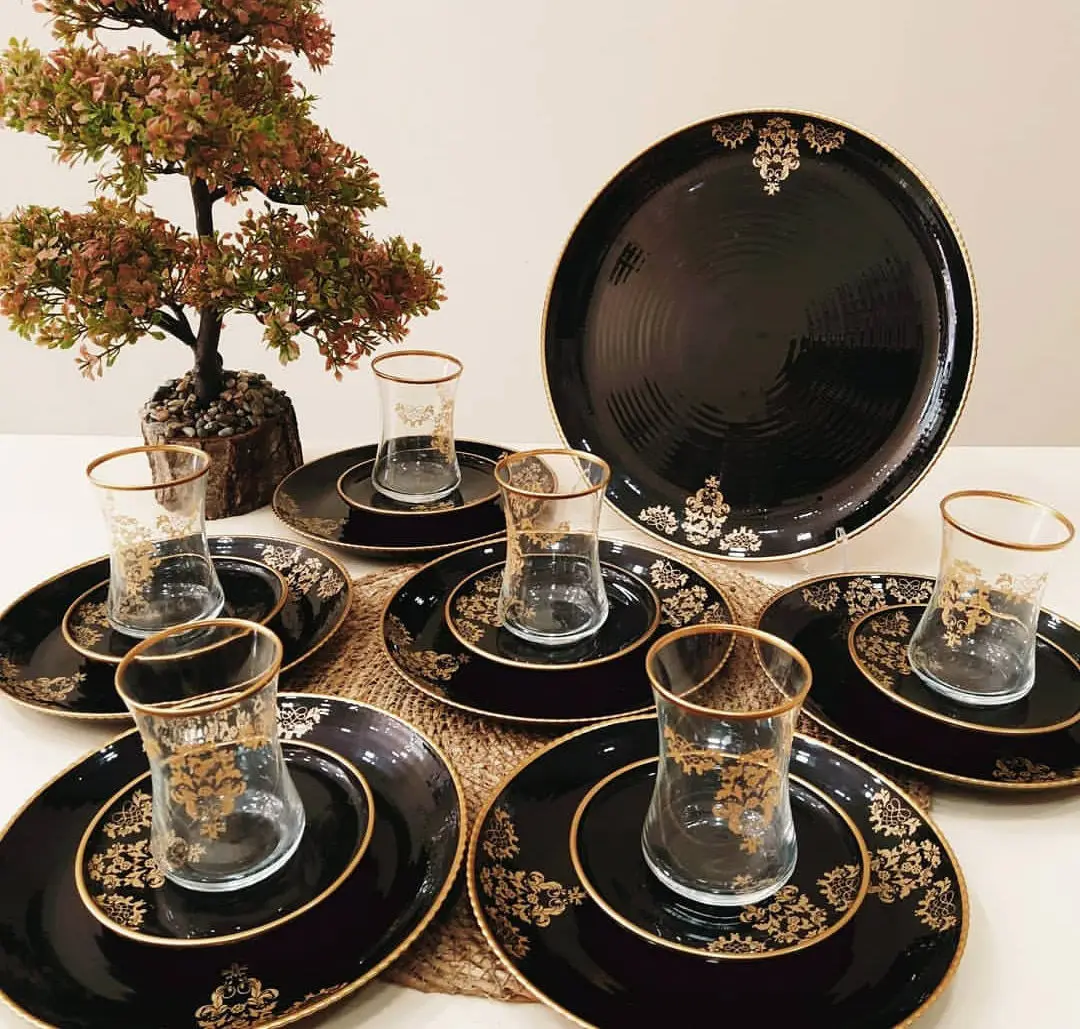 DOLBOVI19 Part Gold Black Dish 6 Personality Tea Pastry Team mug кружка coffee cup cup اكواب قهوه tazas
DOLBOVI19 Part Gold Black Dish 6 Personality Tea Pastry Team mug кружка coffee cup cup اكواب قهوه tazas