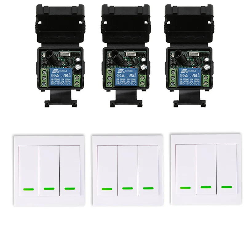 Домашний DC12V 24V 1CH RF Беспроводная система дистанционного управления для светодиодных лестничных потолочных светильников, приемника + 86 настенных передатчиков
Домашний DC12V 24V 1CH RF Беспроводная система дистанционного управления для светодиодных лестничных потолочных светильников, приемника + 86 настенных передатчиков