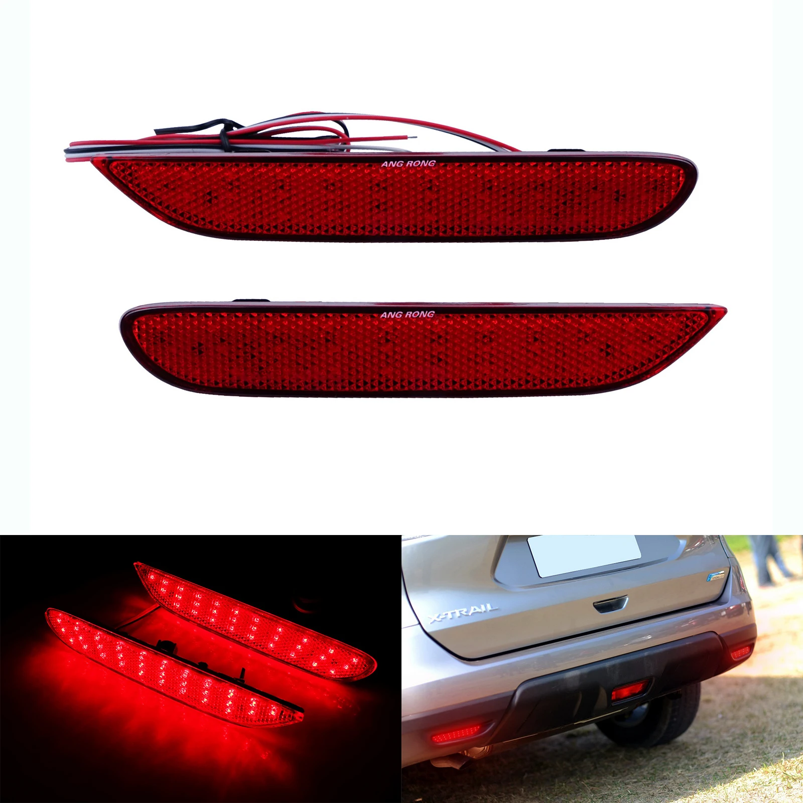 2X Red Lens LED Rear Bumper Brake Light Lamps For Nissan Infiniti Q50 QX56 QX80
2X Red Lens LED Rear Bumper Brake Light Lamps For Nissan Infiniti Q50 QX56 QX80