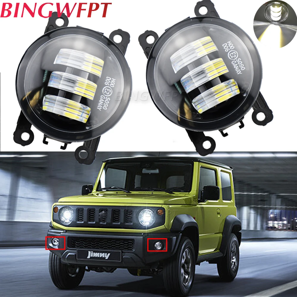 1pair LED Daytime Running Lights For Suzuki Jimny 2018 2019 2020 Jimny JB43 1998-2017 Lens Fog Lights Lamp Car Accessories
1pair LED Daytime Running Lights For Suzuki Jimny 2018 2019 2020 Jimny JB43 1998-2017 Lens Fog Lights Lamp Car Accessories