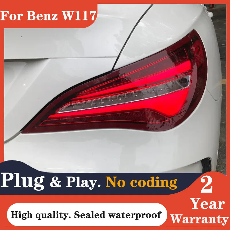 Car Styling for Benz W117 Tail Lights 2014-2019 CLA180 CLA200 CLA300LED Tail Lamp LED DRL Brake Reverse auto Accessories
Car Styling for Benz W117 Tail Lights 2014-2019 CLA180 CLA200 CLA300LED Tail Lamp LED DRL Brake Reverse auto Accessories