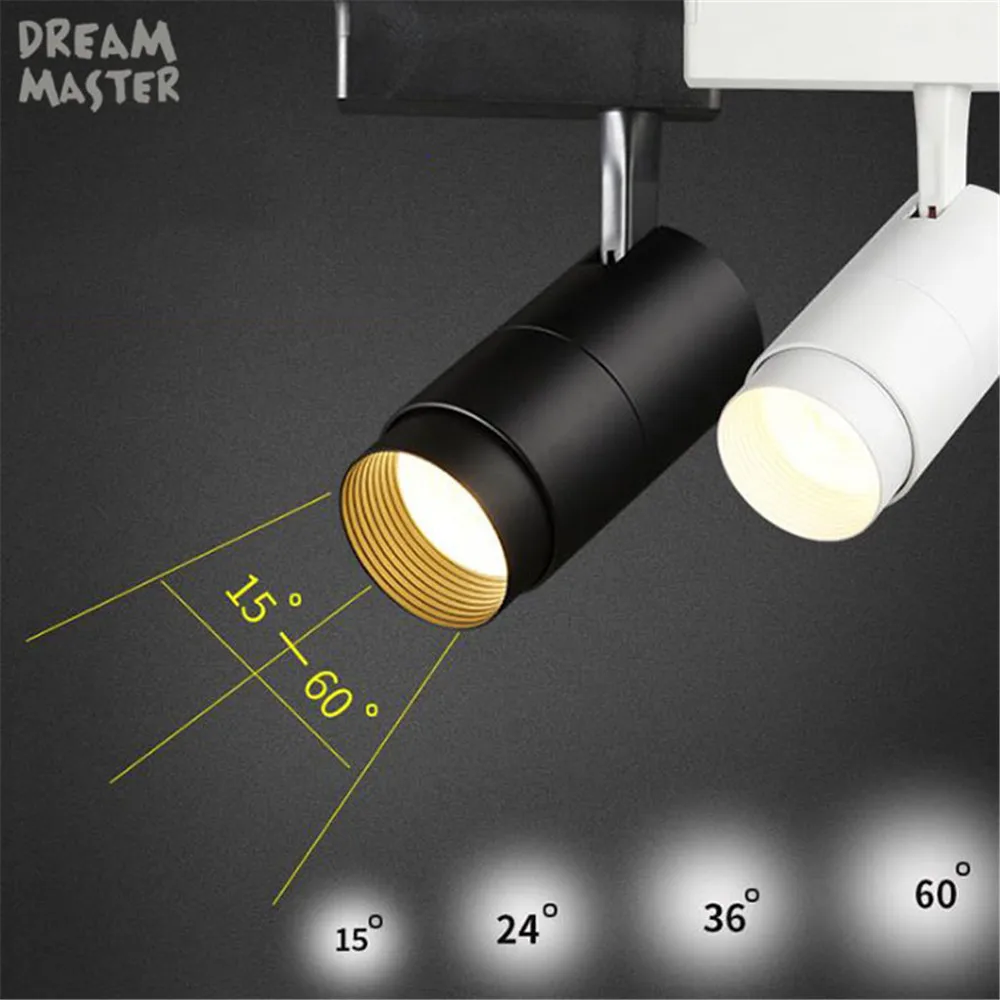 Zoomable Led Track Light 7/12/20/30W COB Track Lamps for Shop Rail Aluminum Spot Lighting for Clothing Store Track Lighting
Zoomable Led Track Light 7/12/20/30W COB Track Lamps for Shop Rail Aluminum Spot Lighting for Clothing Store Track Lighting