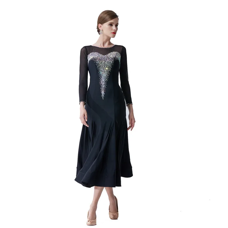M-19397 Modern Dance Ballroom Dance Dress Women Standard Ballroom Dance Dress Waltz/tango/foxtrot Performance Competition Dress
M-19397 Modern Dance Ballroom Dance Dress Women Standard Ballroom Dance Dress Waltz/tango/foxtrot Performance Competition Dress